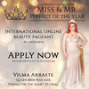 Online pageant registration (two instalments)